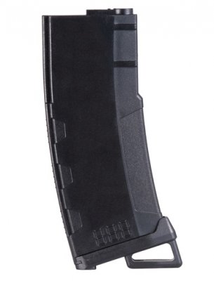 Lancer Tactical Magasin - Speed Mid-Cap 130rds M4 AEG 6mm - Svart