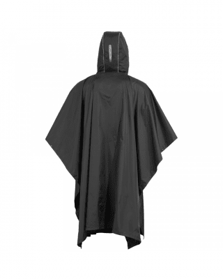 Pentagon Cloudburst Packable Rain Poncho - Black