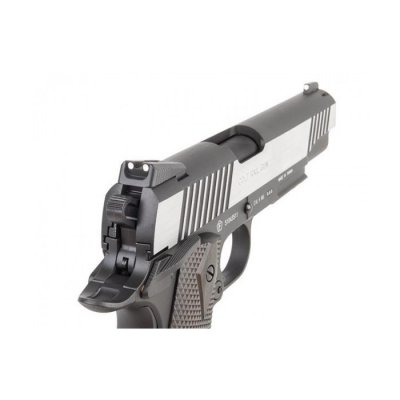 Cybergun Colt 1911 Rail - Black Silver CO2 6mm