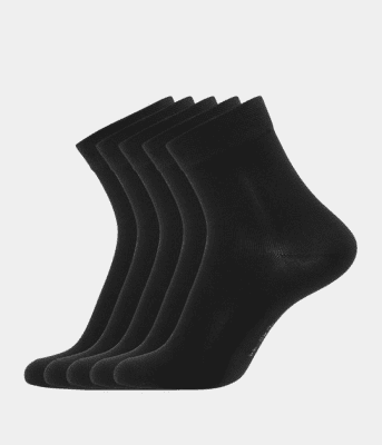 Proelia Bambustrumpor 3-pack (Färg: Svart, Storlek: 39-42)