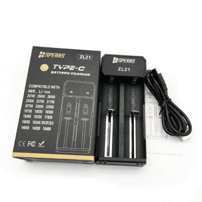 Speras ZL21 Type-C Batteri Laddare