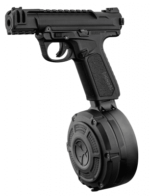 Action Army Drum Magazine - AAP01 GBB 350rds 6mm
