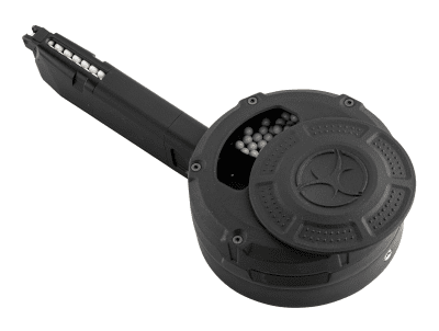 Action Army Drum Magazine - AAP01 GBB 350rds 6mm