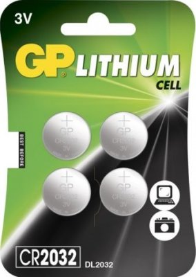 GP Batteri CR2032 4st