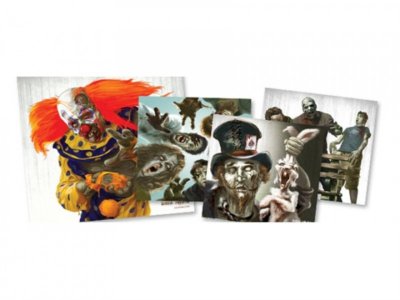 Crosman Papperstavlor Zombie 25x23cm 20st