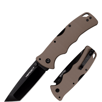 Cold Steel Verdict Tanto AUS10A - FDE