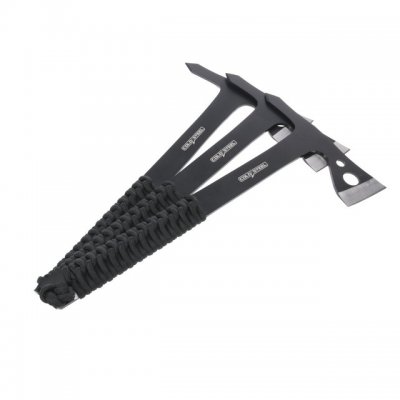 Cold Steel Throwing Axes Black 3pcs with Pouch