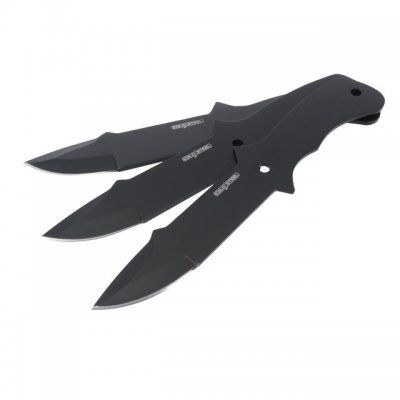 Cold Steel 3st Kastkniv Drop Point med Fodral