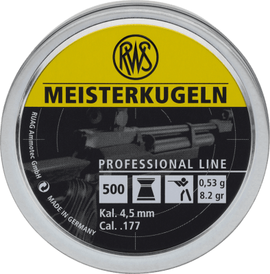 RWS Meisterkugeln Gevär 4,50mm 0,53g 500st