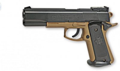 Cybergun Colt MK IV Tan/Svart