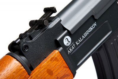 Cybergun Kalashnikov AK47 AEG 6mm Wood/Metal Blowback Kit