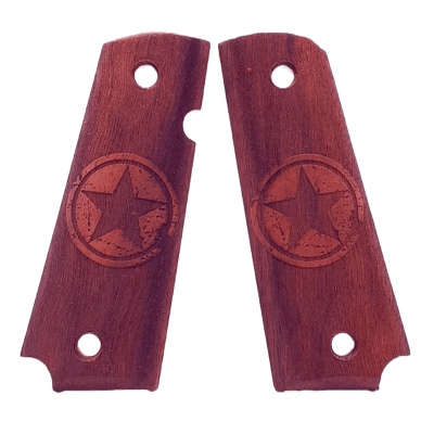 Cybergun 1911 Walnut Grip - Star