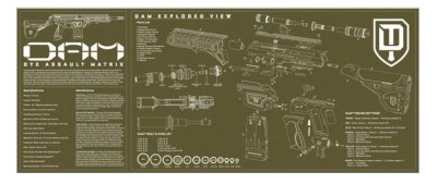Dye DAM Tech Mat