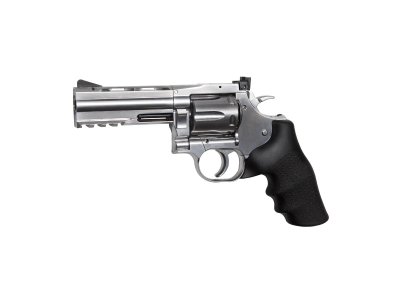 ASG Dan Wesson 715 4" Revolver 4,5mm Diabol Silver