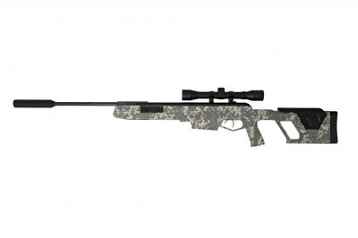 Norica Dead Eye GRS Max Camo 4,5mm 10J Combo med Kikarsikte 4x32
