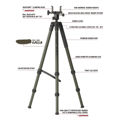 Bog Death Grip Infinite Tripod Aluminium