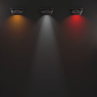 Silva Discover Hybrid Pannlampa Vit/Orange/Röd - 500LM IP65