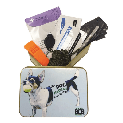 BCB My Dog Walking Handy Tin