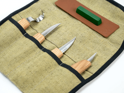 BeaverCraft S48 Wood Carving Tool Set for Spoon Carving