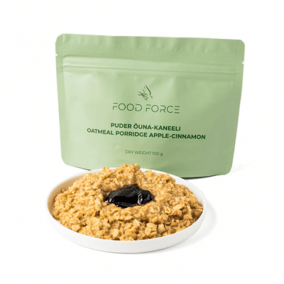 Food Force Oatmeal Porridge Apple-Cinnamon 100g