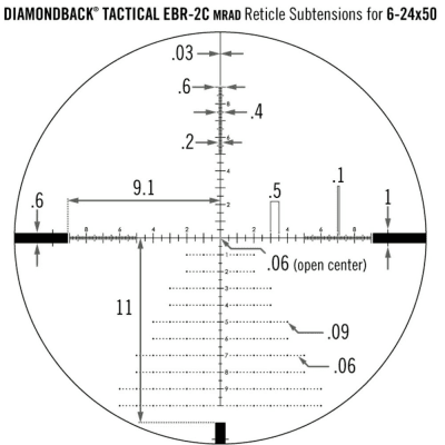 Vortex Diamondback Tactical 6-24x50 FFP