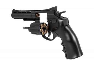 Well G296B Revolver 6mm - Svart