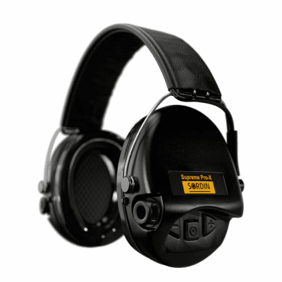 Sordin Supreme Pro X - Black/Black