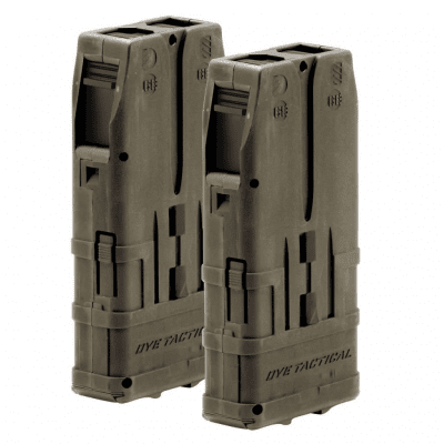 Dye DAM 10rds Magazine 2-pack Brown