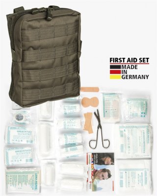 Mil-Tec First Aid Pro Set Small Pro 43-Piece - OD