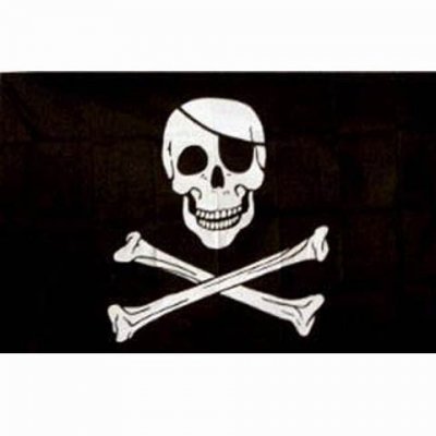 Flagga Pirat