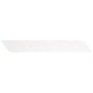 Trueflight Feathers 8-10" LW Full Length 10st (Färg: Vit)