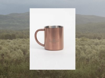 Lemmel Kaffe Rostfri/Koppar Daug "Palindromet" Dubbelvägg 220ml