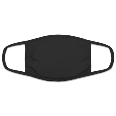 Fruit of the Loom Face Mask 3-ply - Black