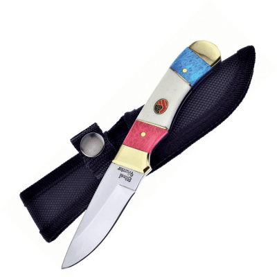 Frost Cutlery Fixed Blade RWB Bone