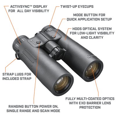 Bushnell Fusion X 10x42mm Avståndsmätare/Kikare