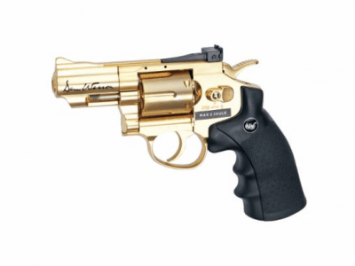 ASG Dan Wesson 2,5" revolver CO2 4,5mm - Guld