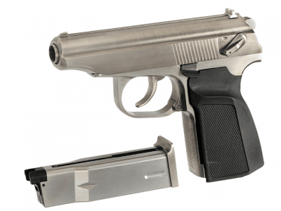 WE Makarov 654K GBB - Silver