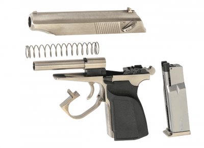 WE Makarov 654K GBB - Silver