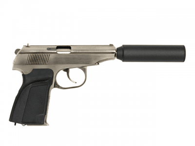 WE Makarov 654K GBB - Silver