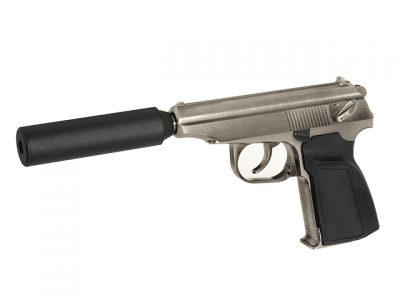 WE Makarov 654K GBB - Silver