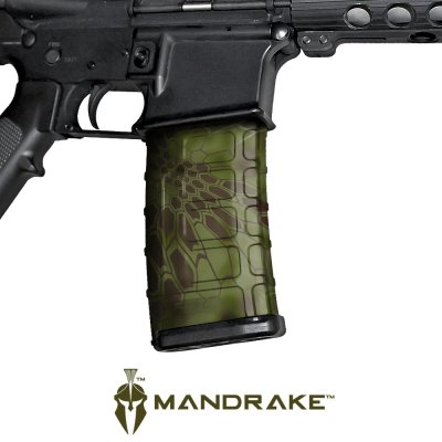 GunSkins® M4 MAG Skin x 3 - Kryptek Mandrake