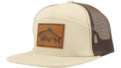 Wiggler Hurricane Cap Tan "Trout" Snapback