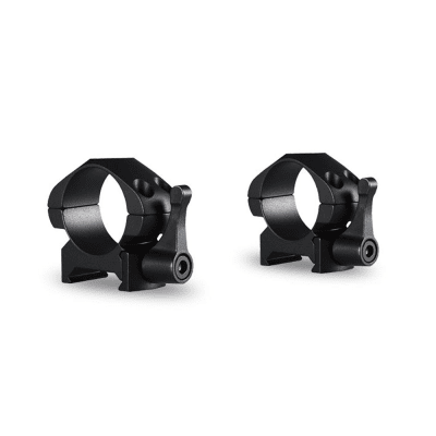Hawke Precision Steel Ring Mounts 1" 2 Piece Weaver Low - Lever