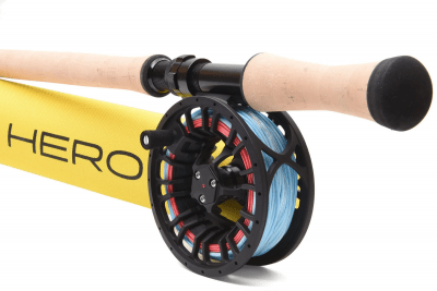 Vision Hero Salmon Tvåhands Flugfiske Outfit 14,7´ #9 4 Delat