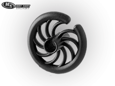 Kiss of Death Kisser Button Black