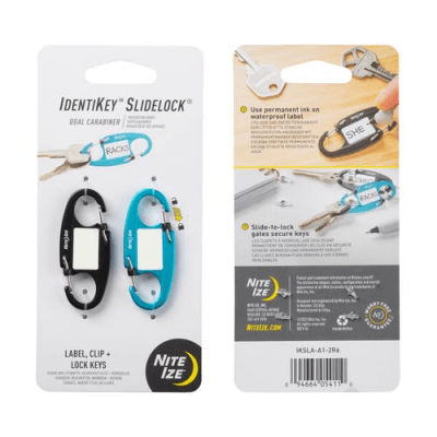 Nite Ize IdentiKey Slidelock Dual Carabiner 2st