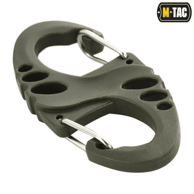 M-Tac Plastic S-Hook Carabiner (Färg: Oliv)
