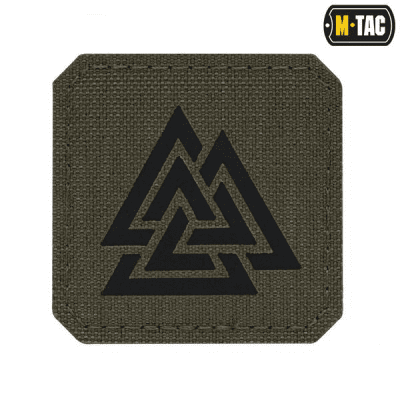 M-Tac Patch Laser Cut - Valknut (Färg: Ranger Green/Svart)