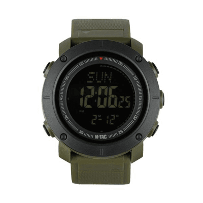 M-Tac Tactical Watch Compass 2095 - Grön