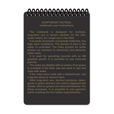 M-Tac Tactical EOD Response Log A6
